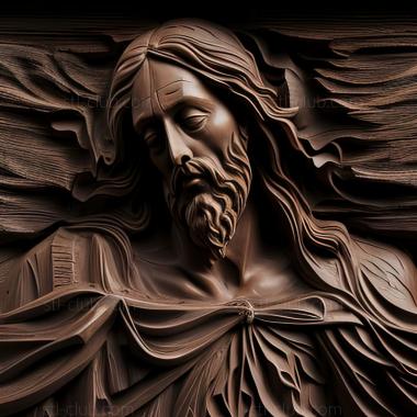 3D model st jesus (STL)